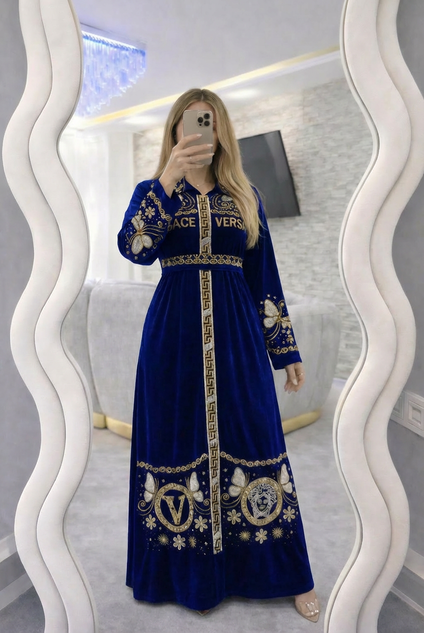 👑 2026 Versace قندورة