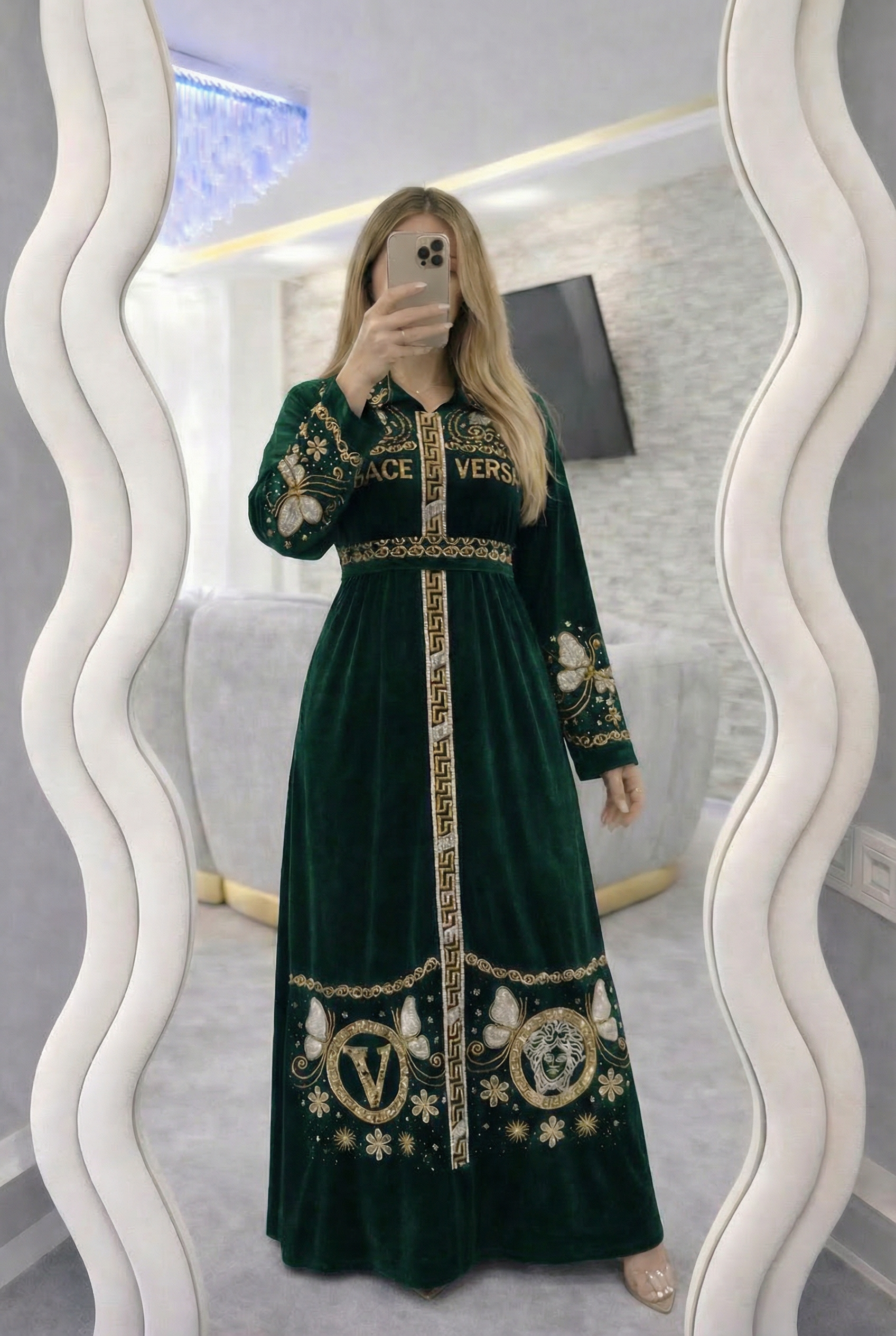 👑 2026 Versace قندورة